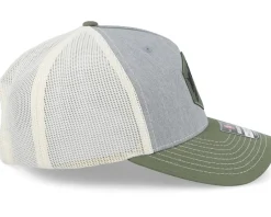 Bone Fish 112 Heather Grey/Birch/Olive Trucker - Skillfish