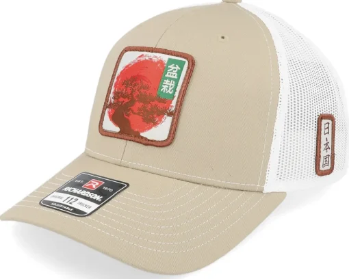 Bonsai Tree 112 Split Khaki/White Trucker - Yapan