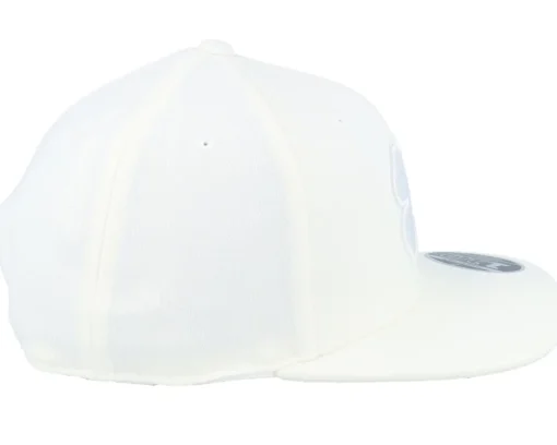 Booker 1 Wie Wi White Clover Outline Snapback - Black Clover