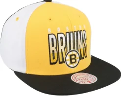 Boston Bruins Billboard 2 Vintage Yellow/Black Snapback - Mitchell & Ness