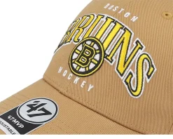 Boston Bruins Broadfield Mvp Camel Adjustable - 47 Brand