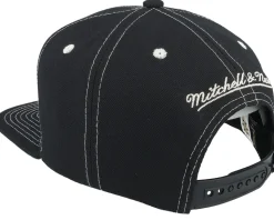 Boston Bruins Contrast Natural Vintage Black Snapback - Mitchell & Ness