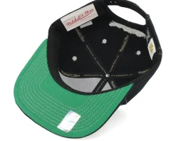 Boston Bruins Contrast Natural Vintage Black Snapback - Mitchell & Ness