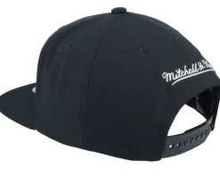 Boston Bruins Evergreen Black White Vintage Black Snapback - Mitchell & Ness