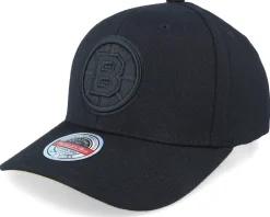 Boston Bruins NHL Anniversary Patch Black Adjustable - Mitchell & Ness