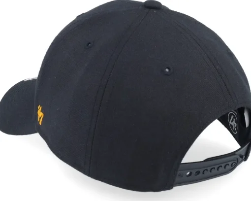 Boston Bruins NHL Ballpark MVP Black Adjustable - 47 Brand