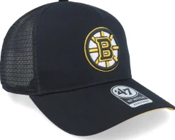 Boston Bruins NHL Mesh Hitch Black Trucker - 47 Brand