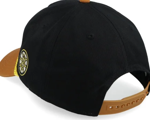 Boston Bruins Roscoe Black/Brown A-frame Adjustable - American Needle
