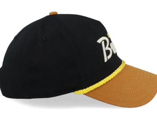 Boston Bruins Roscoe Black/Brown A-frame Adjustable - American Needle