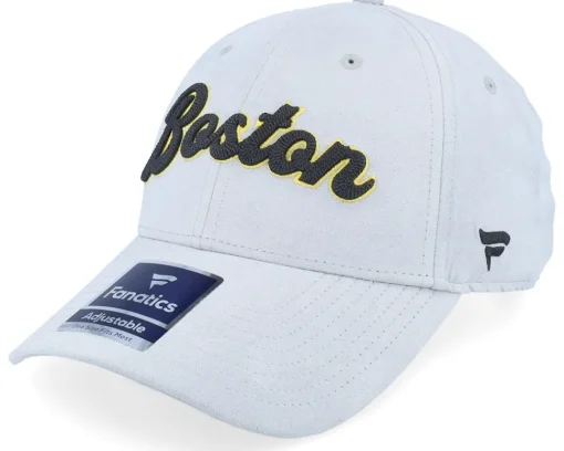 Boston Bruins Stone Gray Adjustable - Fanatics