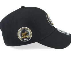 Boston Bruins Sure Shot Mvp Black Adjustable - 47 Brand
