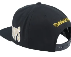 Boston Bruins World Champs Black Snapback - Mitchell & Ness