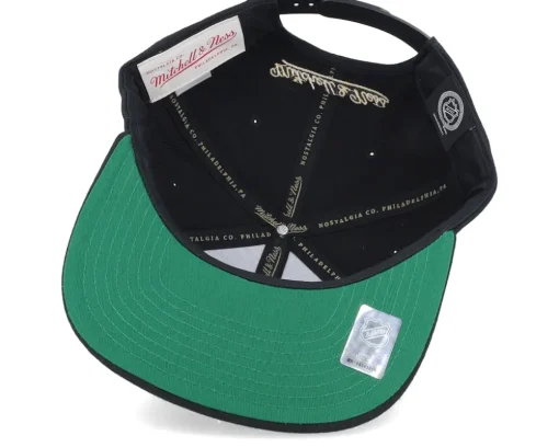 Boston Bruins World Champs Black Snapback - Mitchell & Ness