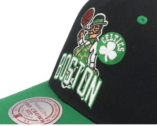 Boston Celtics All In 2.0 Pro Black/Green Adjustable - Mitchell & Ness