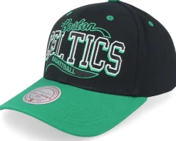 Boston Celtics Beautiful Chaos Pro Black/Green Adjustable - Mitchell & Ness
