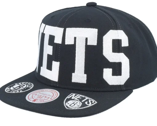 Boston Celtics Big Text 1 Green Snapback - Mitchell & Ness