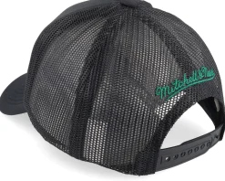 Boston Celtics Billboard Black Trucker - Mitchell & Ness