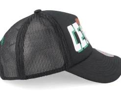 Boston Celtics Billboard Black Trucker - Mitchell & Ness