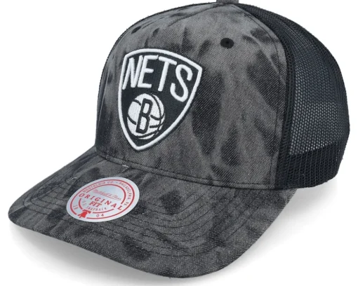Boston Celtics Burnt Ends Black Trucker - Mitchell & Ness