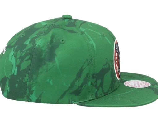 Boston Celtics Down For All Green Snapback - Mitchell & Ness