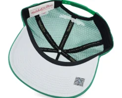 Boston Celtics Evergreen Green Trucker - Mitchell & Ness