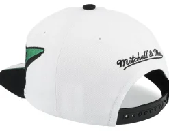 Boston Celtics Fast Times White Snapback - Mitchell & Ness