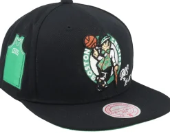 Boston Celtics Jersey Love Black Snapback - Mitchell & Ness