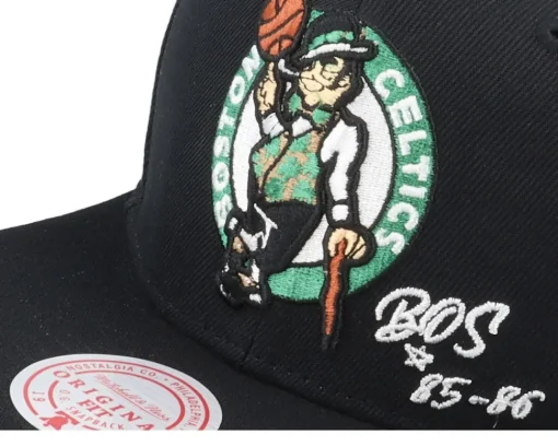 Boston Celtics Jersey Love Black Snapback - Mitchell & Ness