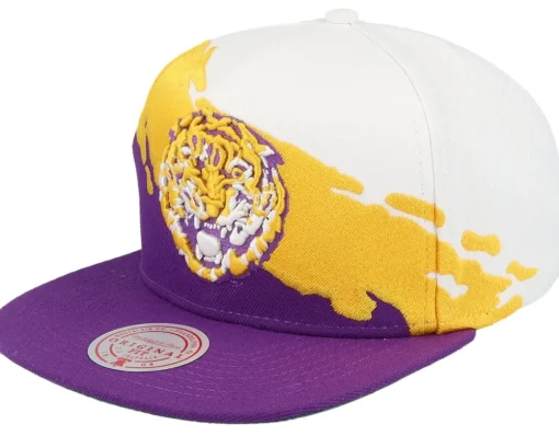 Boston Celtics Paintbrush White/Green Snapback - Mitchell & Ness