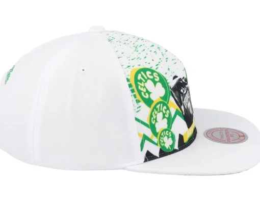 Boston Celtics 90's Playa Dee Brown White Snapback - Mitchell & Ness