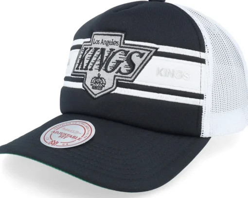 Boston Celtics Sideline Green/White A-frame Trucker - Mitchell & Ness