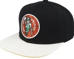 Boston Celtics SSBSTS Hwc Black/White Snapback - Mitchell & Ness