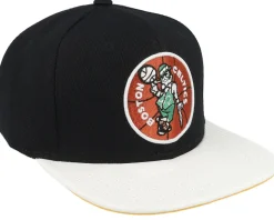 Boston Celtics SSBSTS Hwc Black/White Snapback - Mitchell & Ness