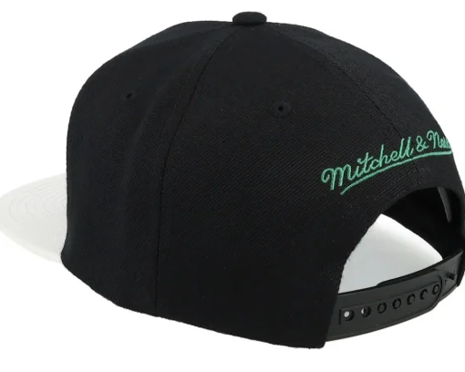 Boston Celtics SSBSTS Hwc Black/White Snapback - Mitchell & Ness