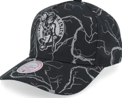 Boston Celtics Stormstrike Pro Black A-frame Adjustable - Mitchell & Ness