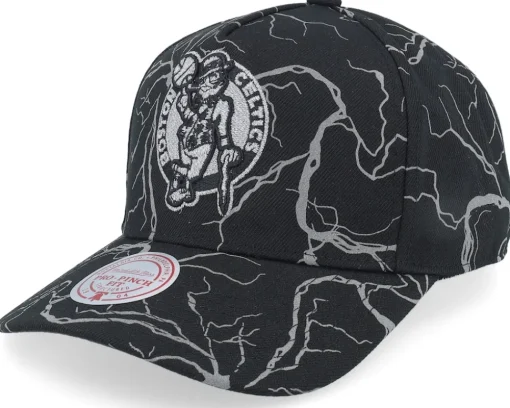 Boston Celtics Stormstrike Pro Black A-frame Adjustable - Mitchell & Ness