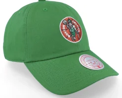 Boston Celtics Team Ground 2.0 Green Dad Cap - Mitchell & Ness