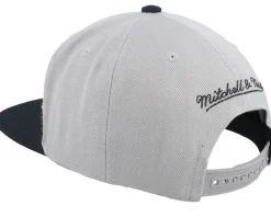 Boston Celtics Top Letter Grey Snapback - Mitchell & Ness