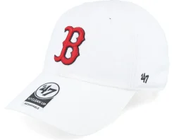 Boston Red Sox Boston Red Sox 2 Tone Clean Up White Adjustable - 47 Brand