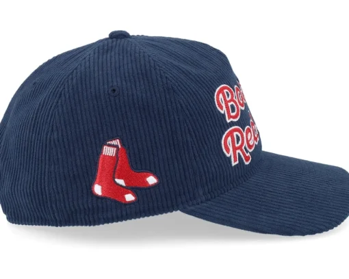 Boston Red Sox Chainscript Hitch Lc Navy Dad Cap - 47 Brand