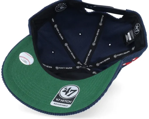 Boston Red Sox Chainscript Hitch Lc Navy Dad Cap - 47 Brand