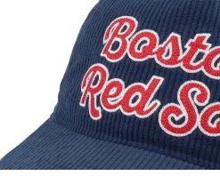 Boston Red Sox Chainscript Hitch Lc Navy Dad Cap - 47 Brand