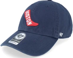 Boston Red Sox Clean Up Navy Dad Cap - 47 Brand