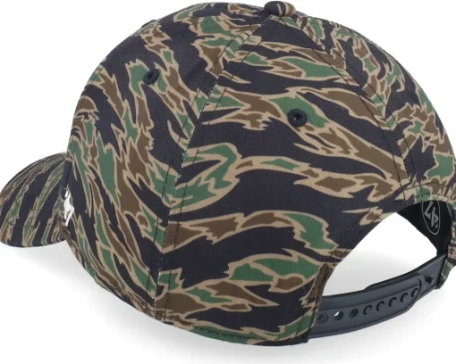 Boston Red Sox Drop Zone Mvp Tiger Camo Adjustable - 47 Brand