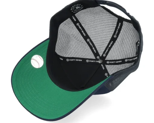 Boston Red Sox Mesh Hitch Navy A-Frame Trucker - 47 Brand