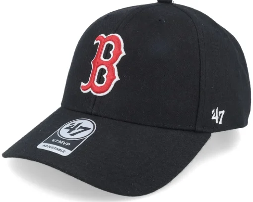 Boston Red Sox Mvp Black/Red Adjustable - 47 Brand