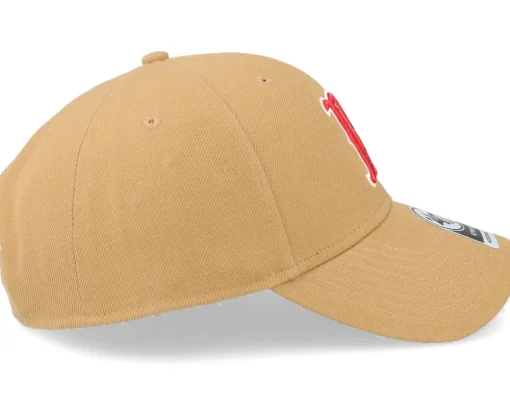 Boston Red Sox Mvp Camel Adjustable - 47 Brand