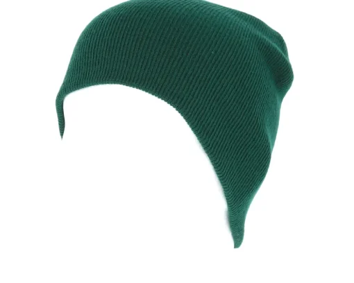 Bottle Green Traditional Blank Beanie - Beechfield