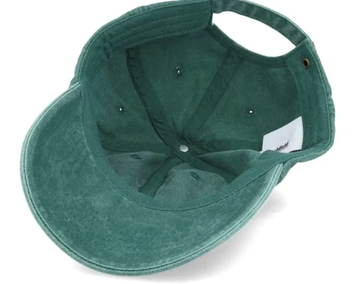 Breath Side Logo Washed Green Dad Cap - Fair