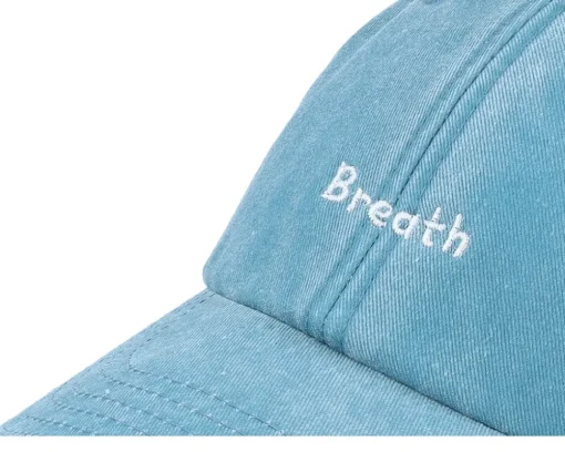 Breath Washed Denim Dad Cap - Fair
